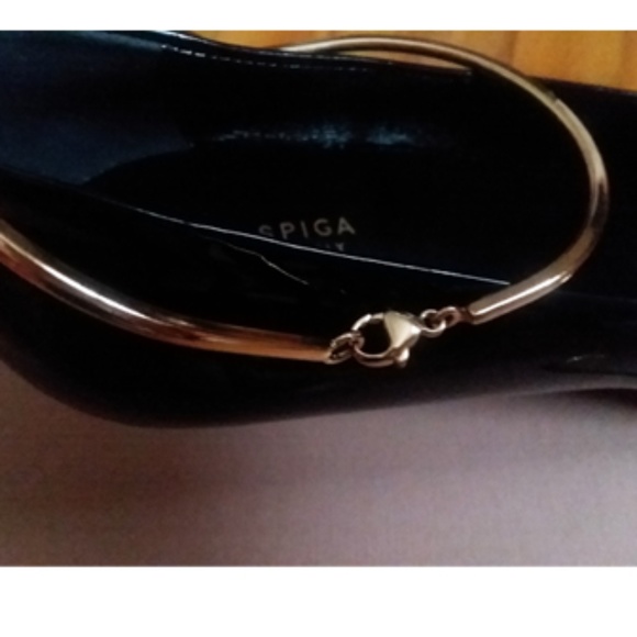 VIA SPIGA BAILEY LEATHER PUMP BLACK SIZE 6.5 - Picture 6 of 8
